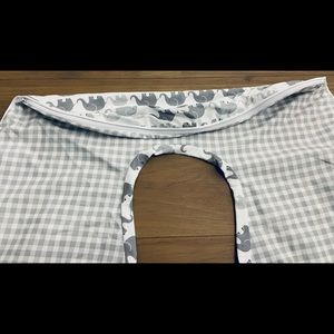 Elephant Bobby Nursing Pillow Slipcover